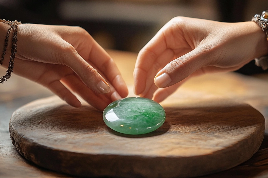 Amazonite crystal for anxiety