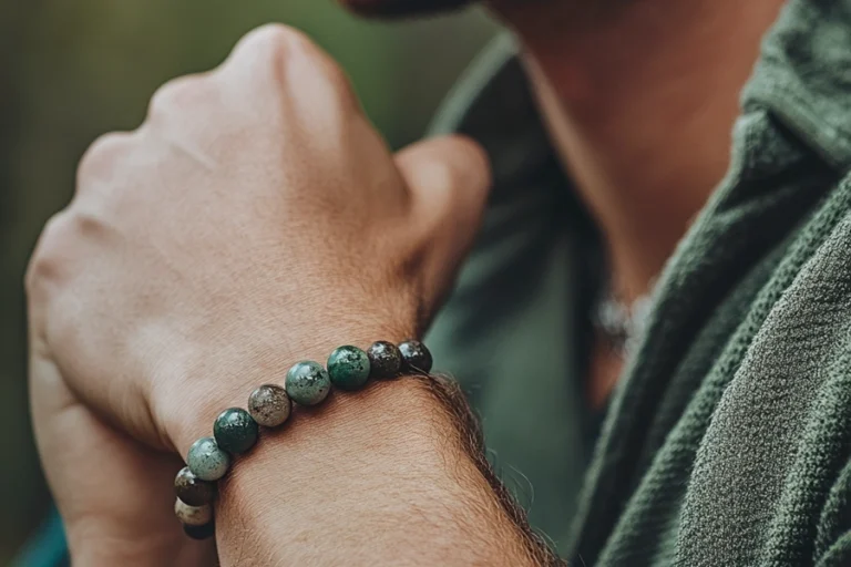 Authentic Moldavite bracelet