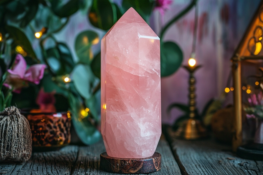 Rose Quartz Crystal