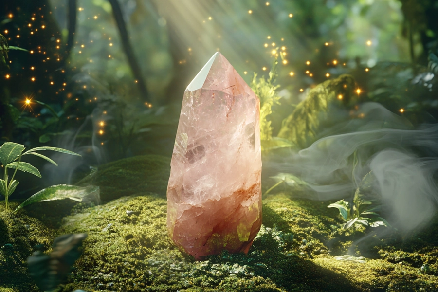 Rose Quartz Crystal